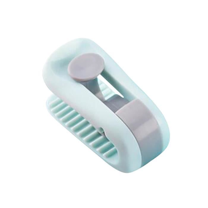 Pince à linge,Clips de fixation de couette en ABS, 4 pièces, pinces antidérapantes de forme