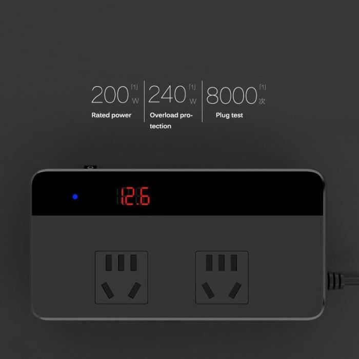 Convertisseur DC/DC Pour Voiture - Faible Ondulation, Fonction Stable