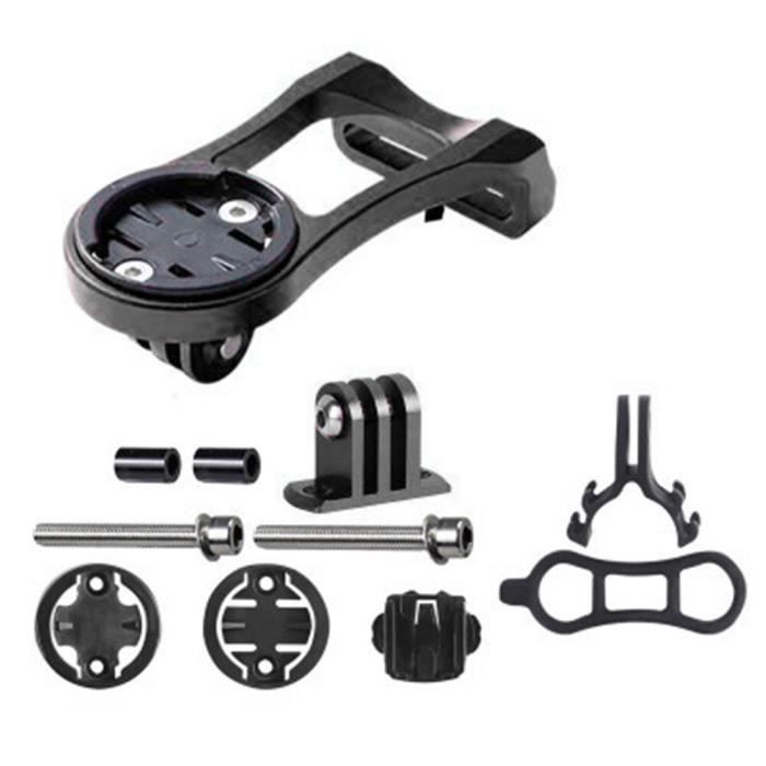 Support Pour Caméra D’action Sur Potence Vélo – Vis M6 X P1 X 35mm, Alu Noir, Compatible Tige 28,6 Mm, Inclut Clés