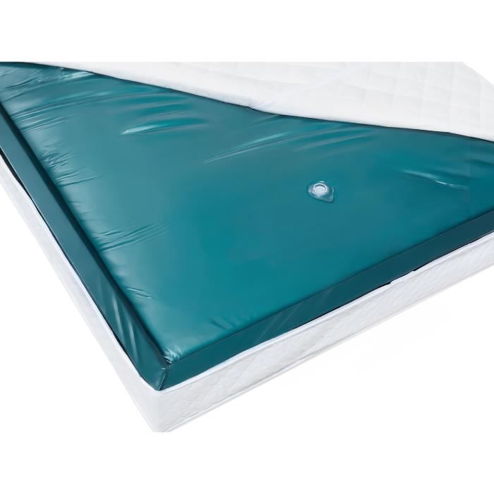 Matelas à eau mono - BELIANI - 160x200 cm - Equilibré - Stabilisation forte Matelas à eau mono - BELIANI - 160x200 cm - Equilibré - Stabilisation forte