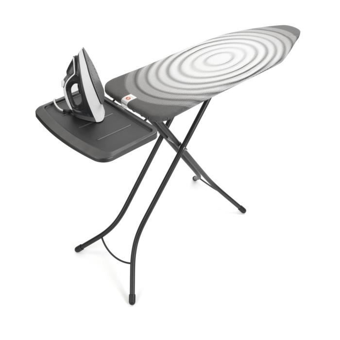 BRABANTIA Table à repasser Titan oval - 124 x 38