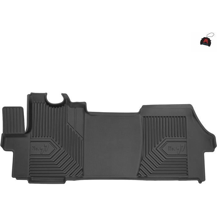 Tapis de Sol de Voiture pour Citroen Jumpy II 2007-2016 TPE Imperméable Noir 1Pc