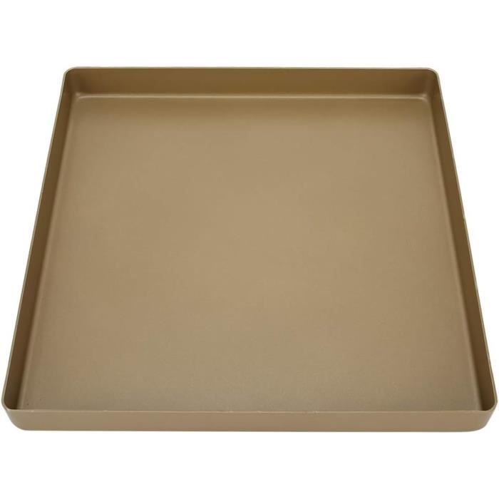 Plaque De Cuisson/grill Carrée Anti-adhésive Brights – 11 Pouces, Alu Anodisé, Gris (Neuve, Four Et Lave-vaisselle Safe)