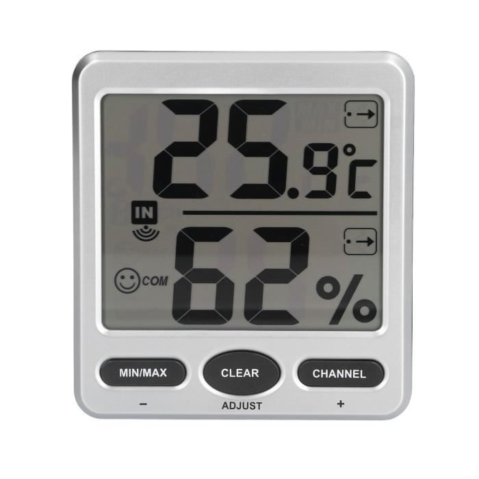 Cikonielf Thermomètre Pour La Maison 2 Pièces Mini Thermomètre