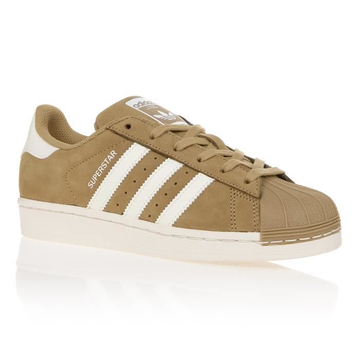 superstar adidas marron