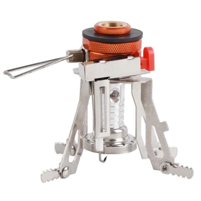 Mini Réchaud De Camping Gaz ZMC 3200W - Pliable, Portable, Avec Allumage Piezo