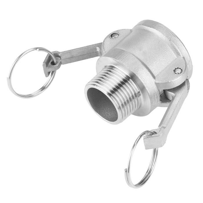 Adaptateur De Pompe à Air Pour Vélo 3 En 1 - Double Tête - Noir