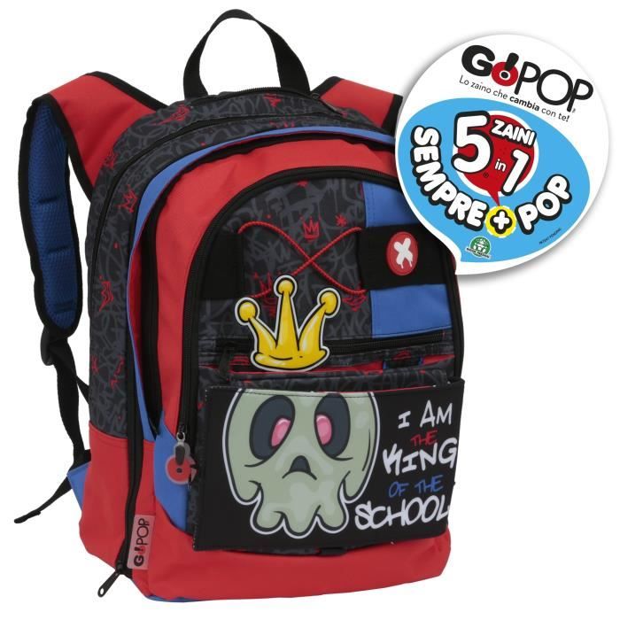 Sac a dos extensible Go Pop Nightmare 2019 2020 Cdiscount Bagagerie Maroquinerie