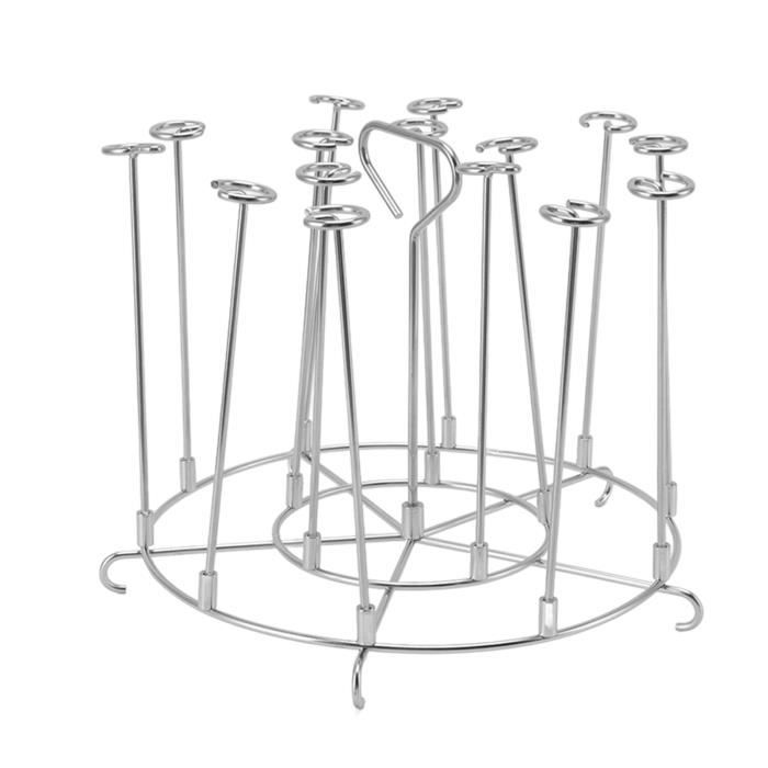 Support à Brochettes Vertical Pour Air Fryer - 12 Brochettes, En Acier Inoxydable 304, Amovible - 9