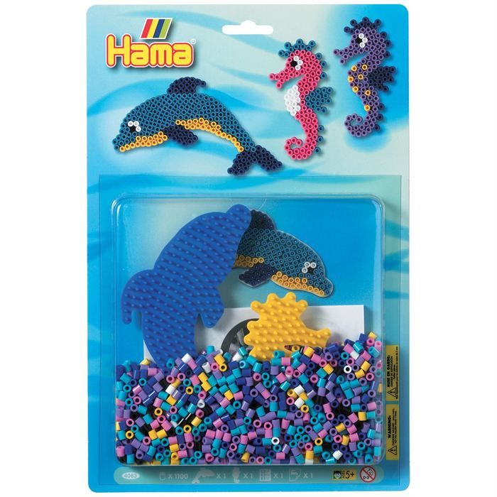 Plaque pour perles Hama - 5 mm - Hippocampe - Perles à Repasser Plaque pour perles Hama - 5 mm - Hippocampe - Perles à Repasser