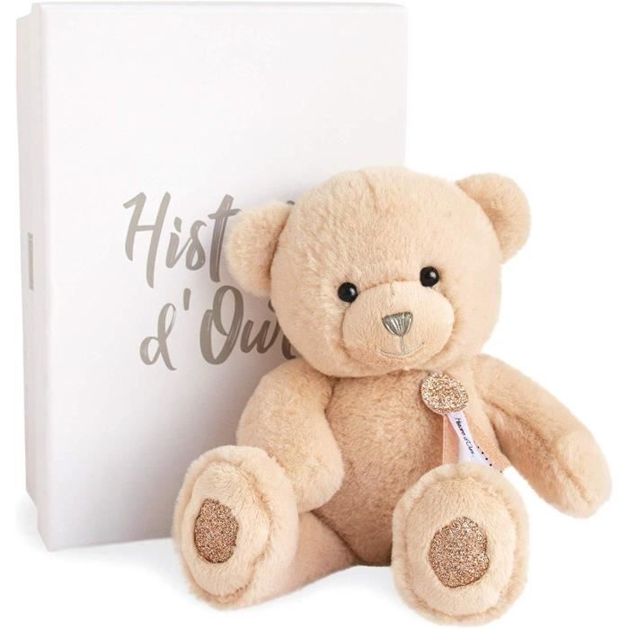 Histoire d'ours Ours Charms Peluche rose 24 cm