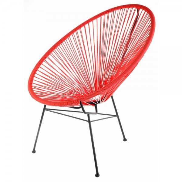 Fauteuil Acapulco Rouge