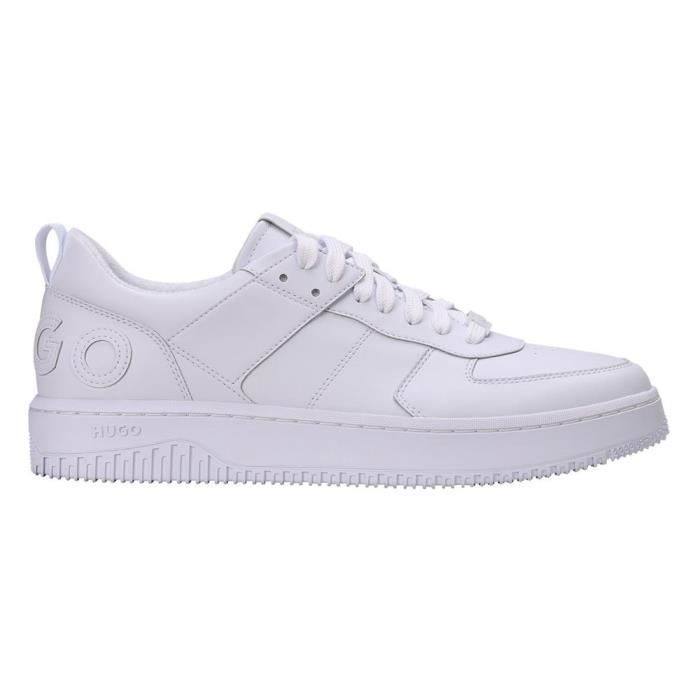 Baskets Homme Blanches - Chaussures De Sport Polyvalentes En Cuir Respirant