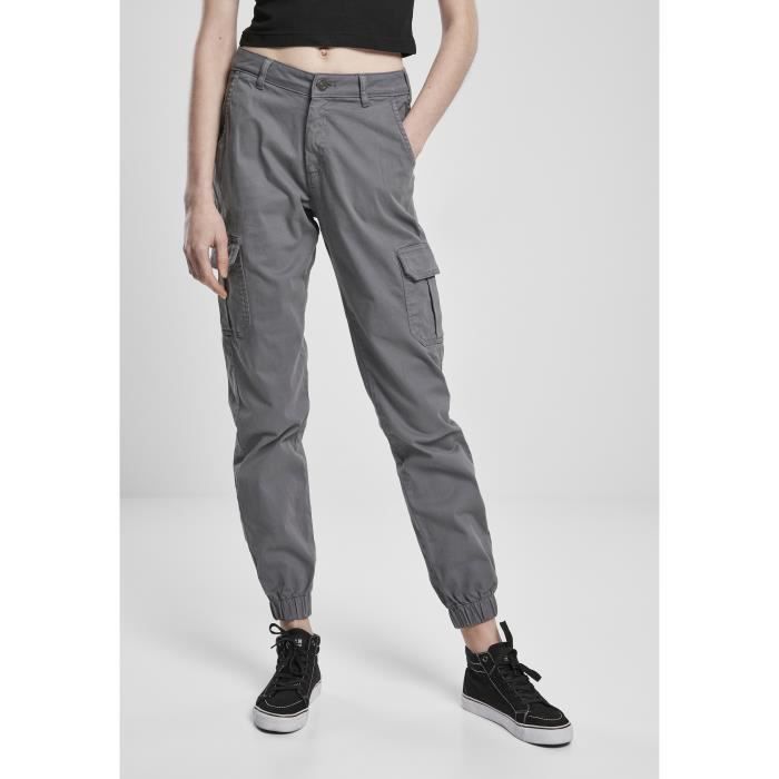 Pantalon femme Urban Classics high waist cargo