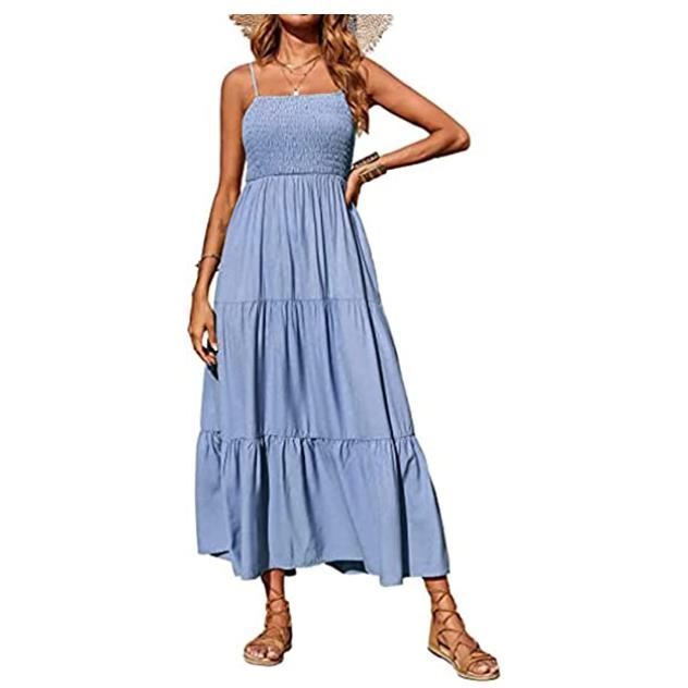 Pantalon 3/4 Femme Large, Vetement Femme Ete Casual Pyjama