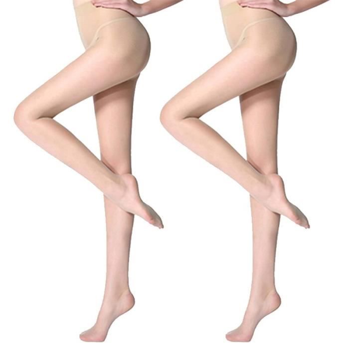 Collant in nylon trasparente da uomo, ultra sottili e lisci con una vestibilità comoda in uno stile senza cuciture (colore chiaro guaina aperta