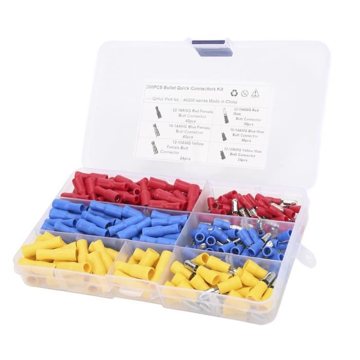 Briny River – Lot De 20 Connecteurs Mâles/Femelles Avec Bornes – Compatibles Tamiya Pour RC, Bateaux, Avions