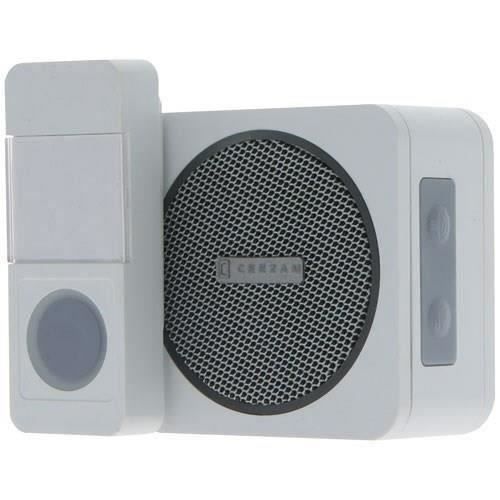 PROFILE CEEZAM Carillon sans fil avec flash set 18 mélodies 90DB - 150 m - Blanc