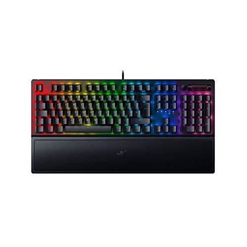 Clavier Gamer Sans Fil Razer BlackWidow V3 Pro – Switches Verts, RGB Chroma, Touches Doubleshot ABS, Bluetooth