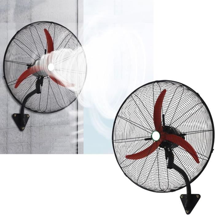 Ventilateur Mural Oscillant, Ventilateur Mural De Refroidissement En Ventilateur Mural Oscillant, Ventilateur Mural De Refroidissement En