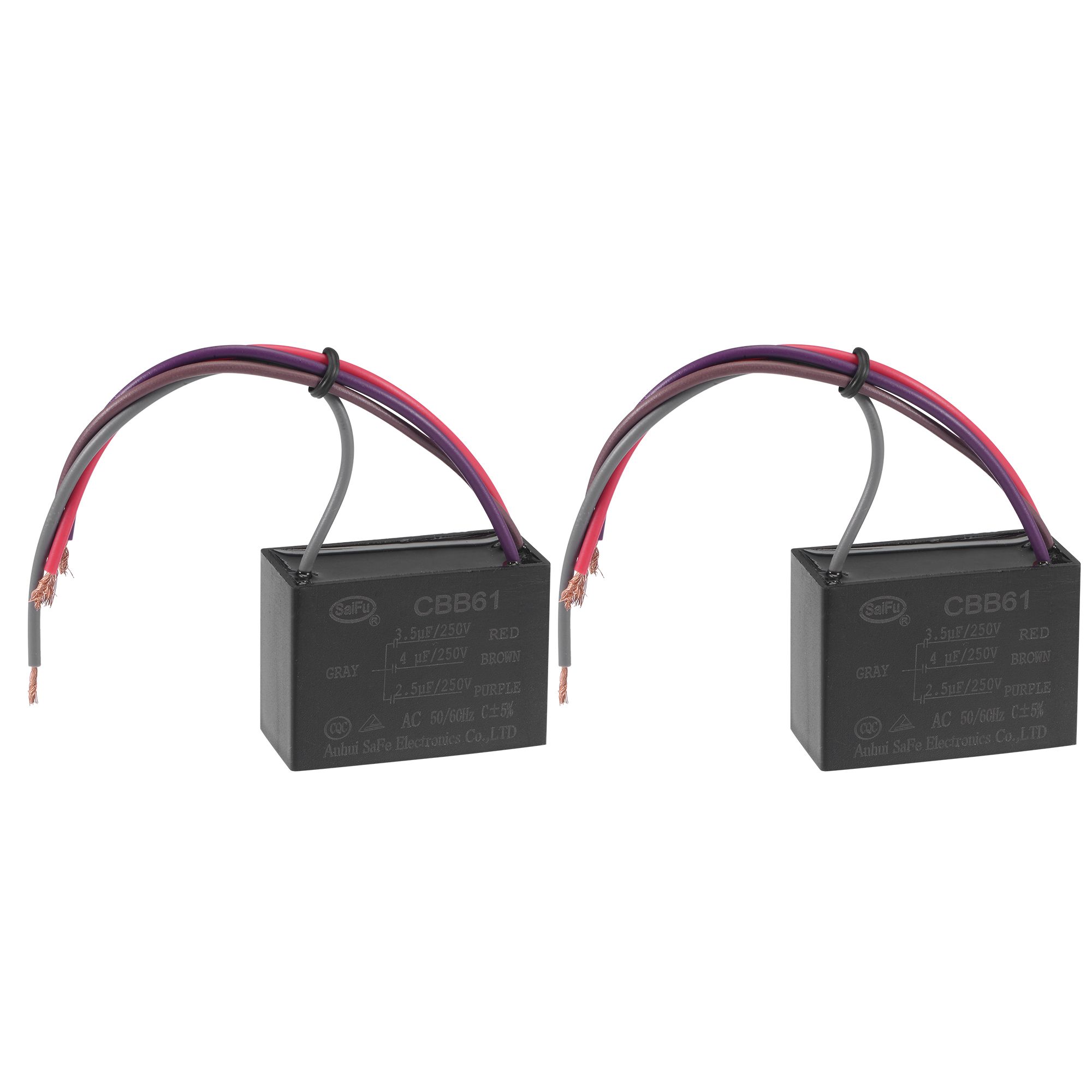 Condensateur De Ventilateur De Plafond Cbb61 Condensateur De Générateur