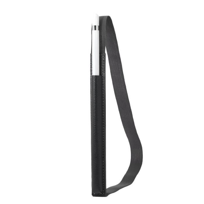 étui pour Apple Pencil Blanc StilGut Porte-Pencil pour iPad Pro 9.7 Pouces & iPad Pro 10.5 Pouces dApple en Cuir avec Poche intégrée pour ladaptateur Lightning 
