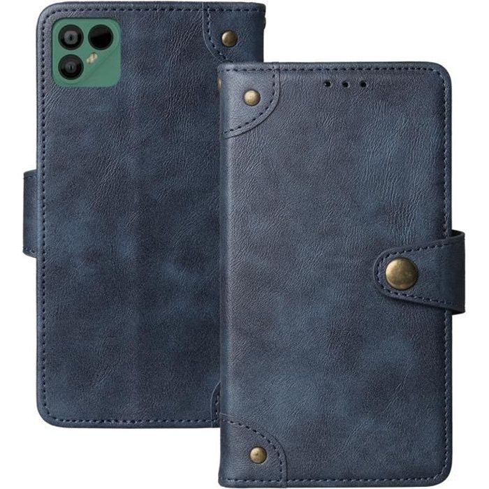 pour Fairphone 4 (2021) Exécutive Housse Clip Ceinture Rotatif 360 Étui