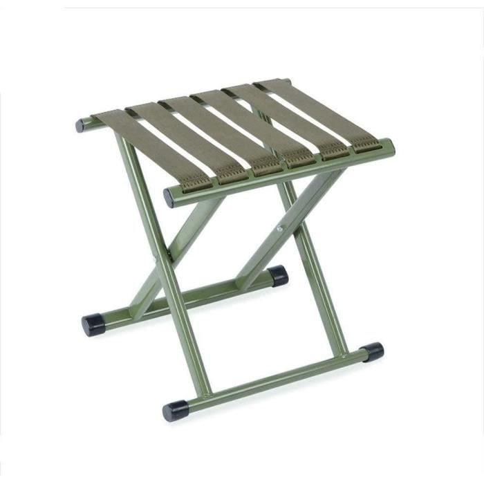 Tabouret pliant 3 pieds - Compact et léger pour camping