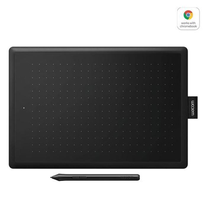 WACOM One by Medium, Avec fil, 216 x 135 mm, USB, Stylo, 133 points par seconde, Windows 10 Education,Windows 10 Education x64