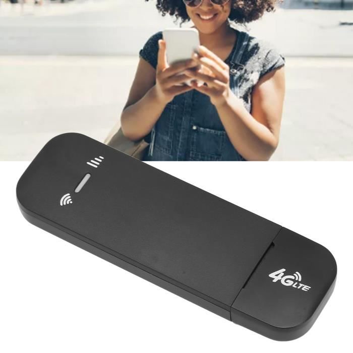 Point D'accès WiFi Mobile 4G LTE - Portable, Batterie 2100 MAh, Partage Jusqu'à 10 Utilisateurs - Compatible Asie, Afrique, Moyen-Orient