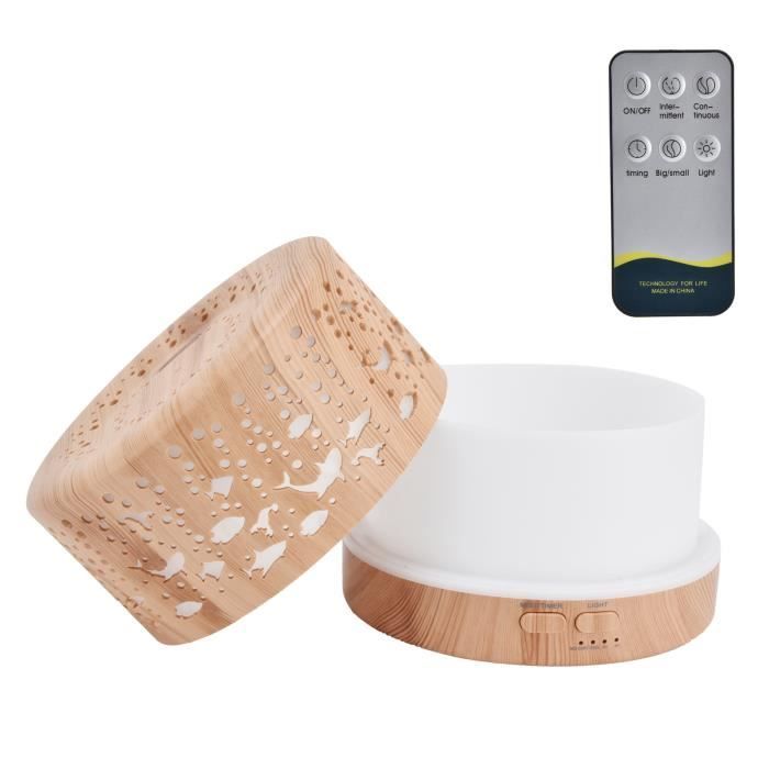 Diffuseur D'aromathérapie Humidificateur Méduse - 250 Ml - Télécommande - Lumières RGB - Suivi Musique