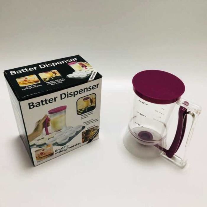 Distributeur Doseur à Pâte Pour Gâteau - Entonnoir Avec Gâchette, PS+ABS Alimentaire, Pour Muffins Et Crêpes