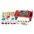 Play-Doh - Kitchen Creations - Super barbecue - gril jouet pour enfants avec 40 pièces - atoxique et 10 couleurs-1