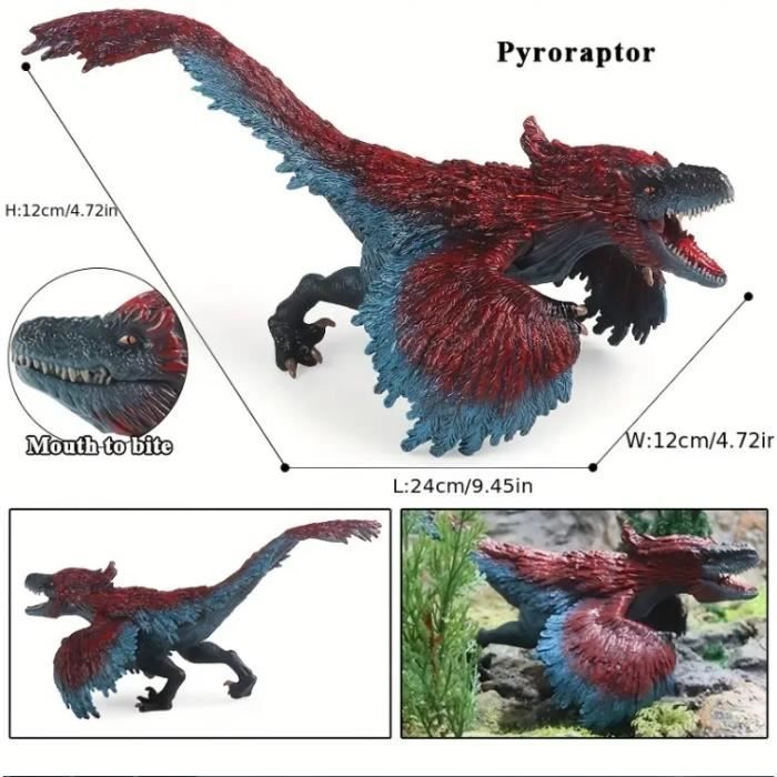 24 pcs mini dinosaure jouet ensemble figurine de dinosaure jouet
