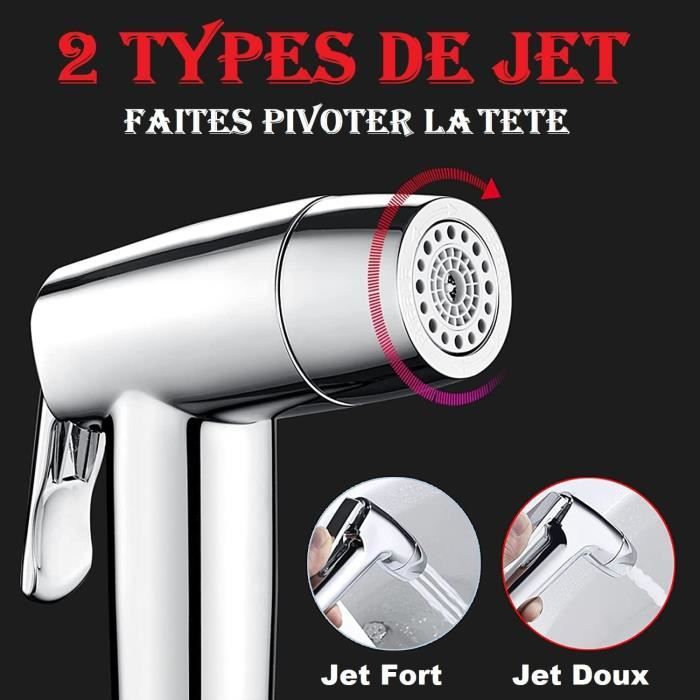 Marque Française - Douchette WC pour Toilette avec Jet Réglable - Robinet 3  Voies, Pistolet, Flexible et Support - it Hygiene Intime - Cdiscount  Bricolage