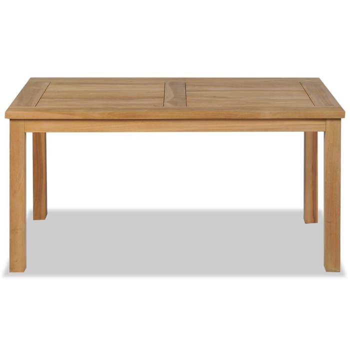 Table Basse Extérieur VidaXL Aluminium - 90x50x40 Cm, Plateau Rabattable, Idéale Jardin, Terrasse, Patio, Salon Extérieur