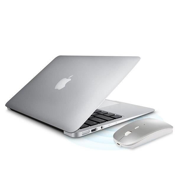 SOURIS,white--Souris sans fil Bluetooth pour MacBook Air et