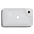 #NEW#7766Joli Lavabo de salle de bain Vasque à Poser Moderne Haut de gamme - Lavabo à trou pour robinet Lave-Mains céramique Blanc p-2