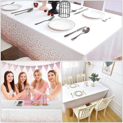 Nappe De Table Rectangulaire Effet Tissé Uni - Blanc - Nappe BUT