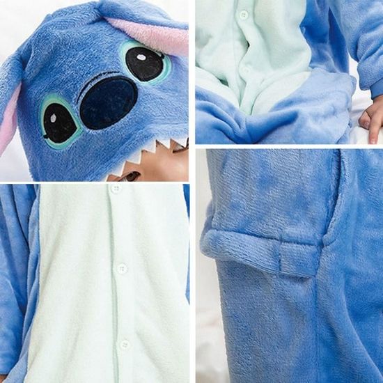 Lilo & Stitch Combinaison Pyjama pour enfant, Grenouillère