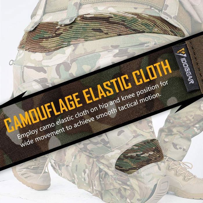 Pantalon De Combat Armée US Avec Genouillères CRYE - Multicam/OCP - Taille FR Moyen Long