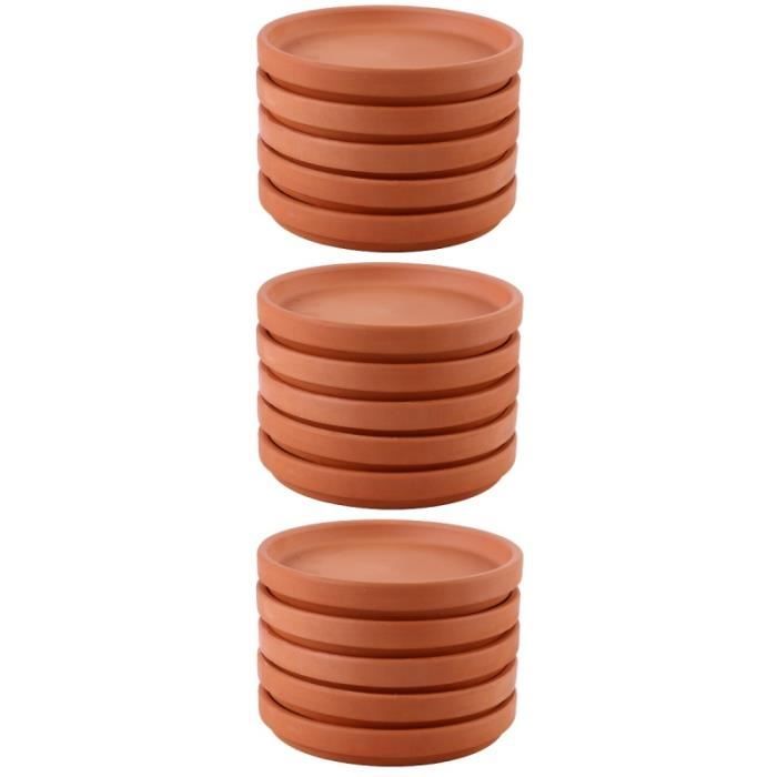 15 PCS Pottery Plantez Flowerpot Saucers Planter Pot Planter Jardinage