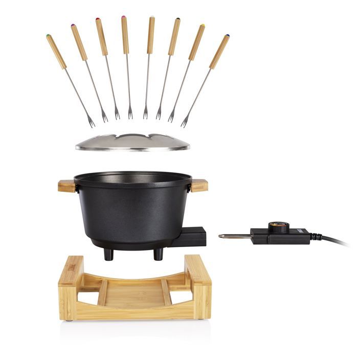 Fondue Princess Pure 173025 - Appareil à fondue pour 8 personnes