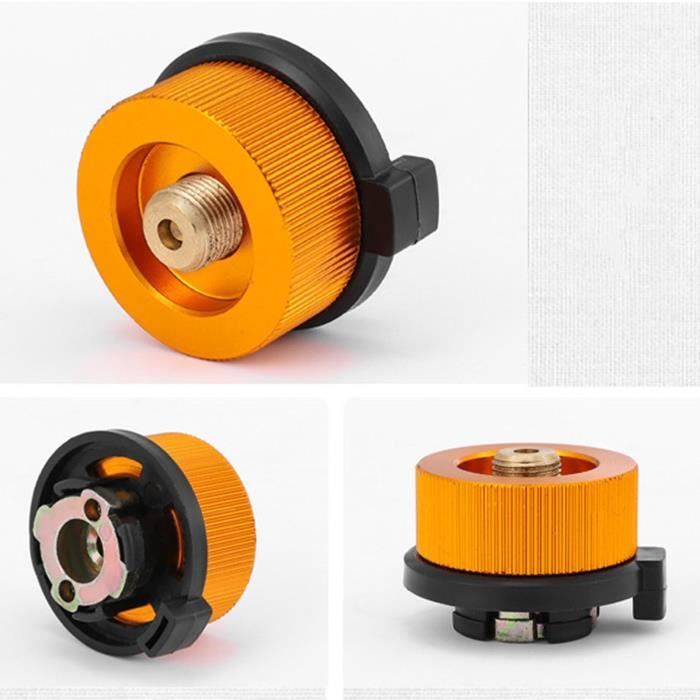 3 Pièces Adaptateur De Bouteille De Gaz - Convertisseur Pour Réchaud Camping Cartouche Longue
