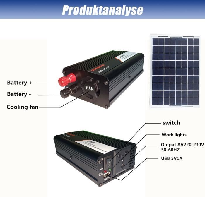 Kit de panneaux solaires de 380 W COÛT 1000W Prix 300W 350W 360W 380W -  Chine Panneau solaire, l'Énergie Solaire