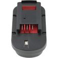 Kinon Remplacement Outil electrique Batterie 14.4V 2.0Ah pour Black & Decker-3