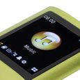 Tbest Lecteur MP3 portable Lecteur MP3 élégant multifonctionnel sans perte de son écran LCD 1,8 pouces lecteur de musique MP3-3