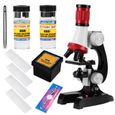 Microscope monoculaire biologique science des enfants jouets éducatifs à la maison d'école d'enseignement-HUA-3