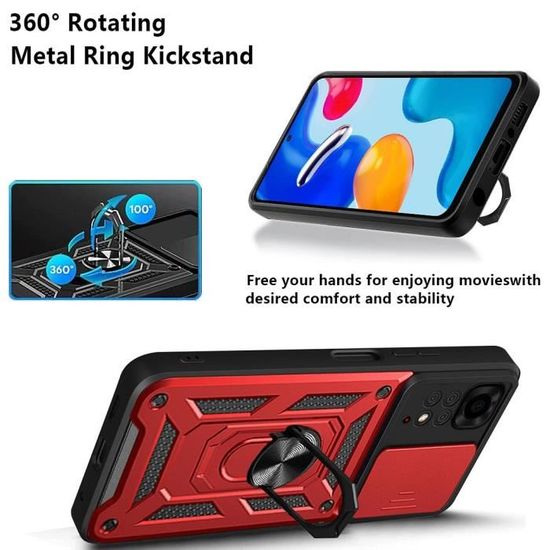 Étui Portefeuille En Cuir PU Pour Xiaomi Redmi 15 4G/5G - Noir, Avec Support Et Poches Pour Cartes