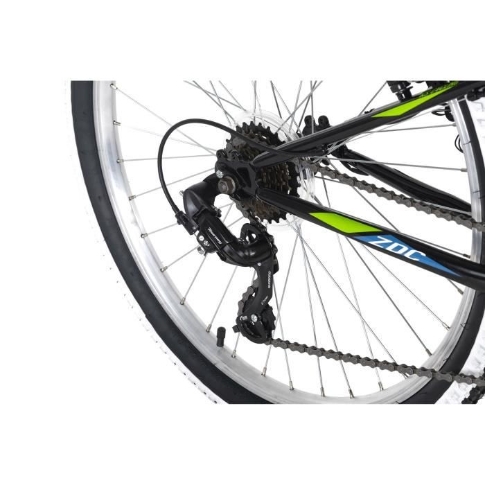 V lo VTT Tout Suspendu 26 KS CYCLING Zodiac Unisexe 21 Vitesses